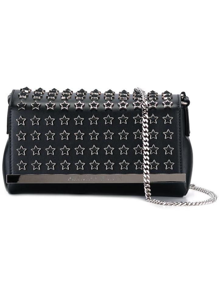 Philipp Plein Grow Rich Clutch, Women's, Black, Leather