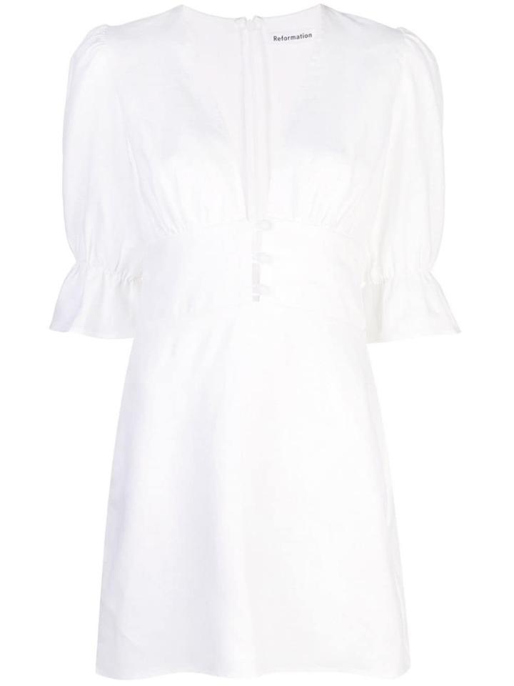 Reformation Simi Dress - White