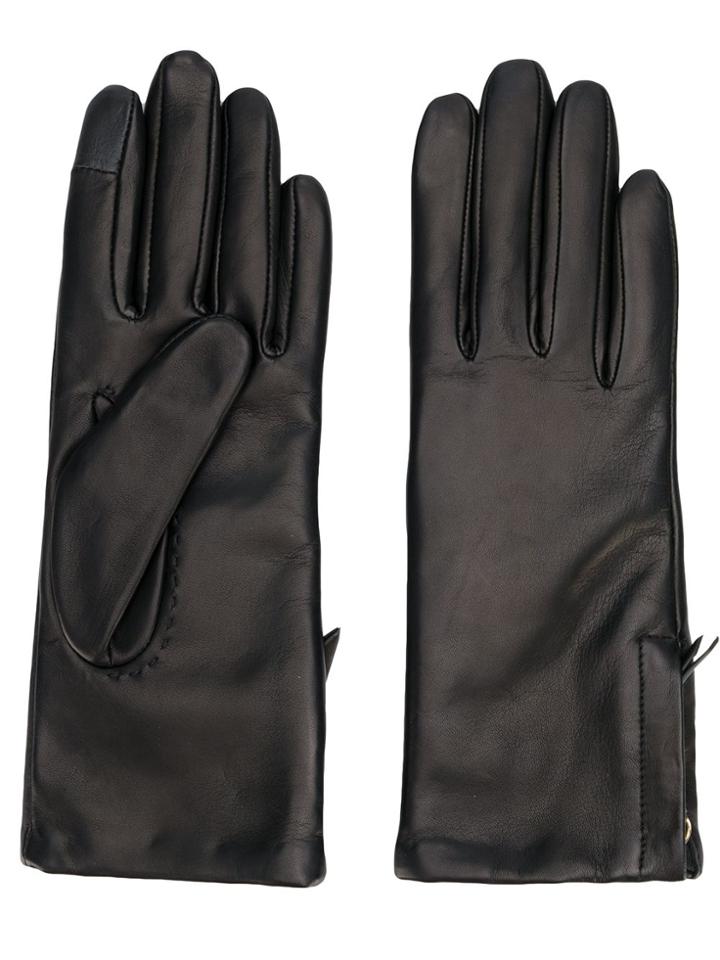 Filippa-k Side Zipped Gloves - Black