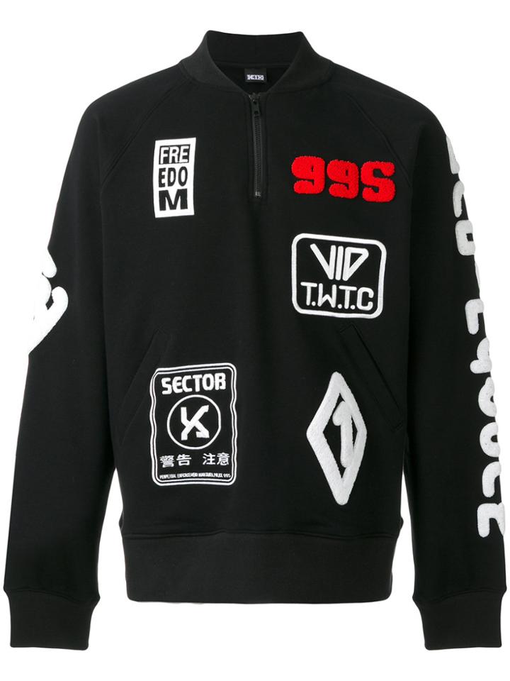 Ktz Patches Sweatshirt - Black