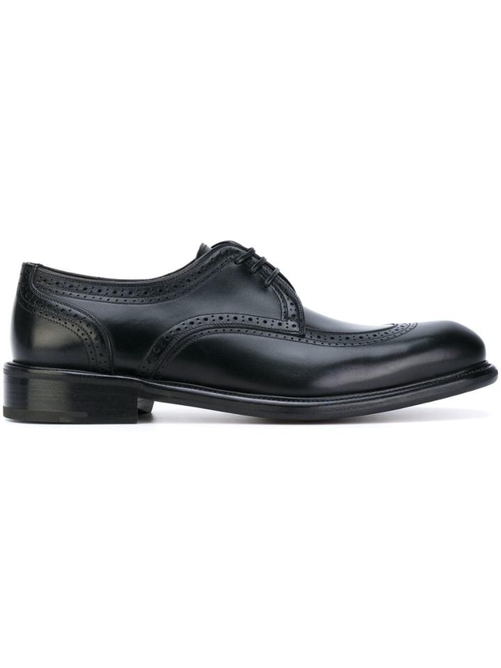 Salvatore Ferragamo 'dino' Brogues - Black