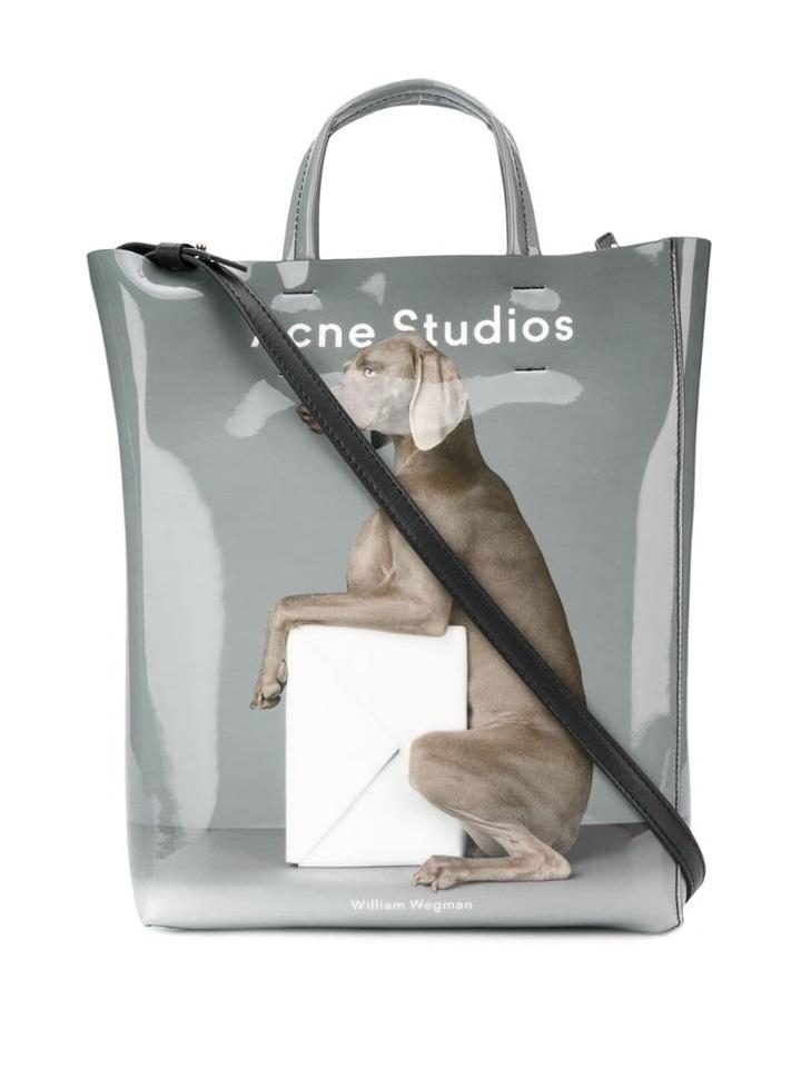 Acne Studios Baker Ap M Tote Bag - Grey