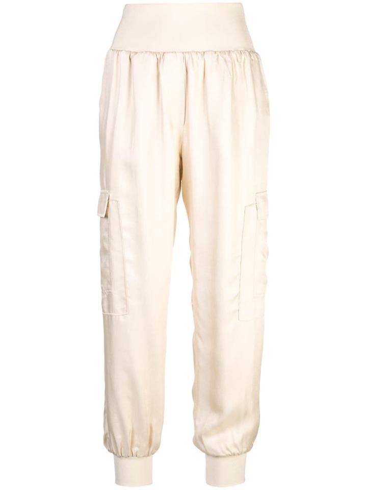 Cinq A Sept Giles Tapered Trousers - Neutrals