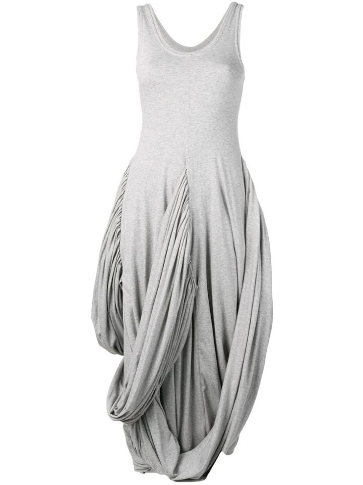 Y / Project Draped Tank Dress - Grey