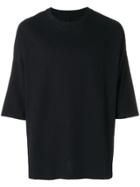 Unravel Project Oversized T-shirt - Black
