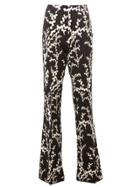 Just Cavalli High Waisted Flared Trousers - White