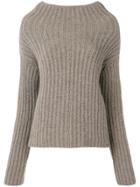 Kristensen Du Nord Knitted Sweater - Neutrals