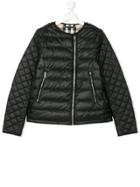 Burberry Kids Teen Quilted Jacket - Black