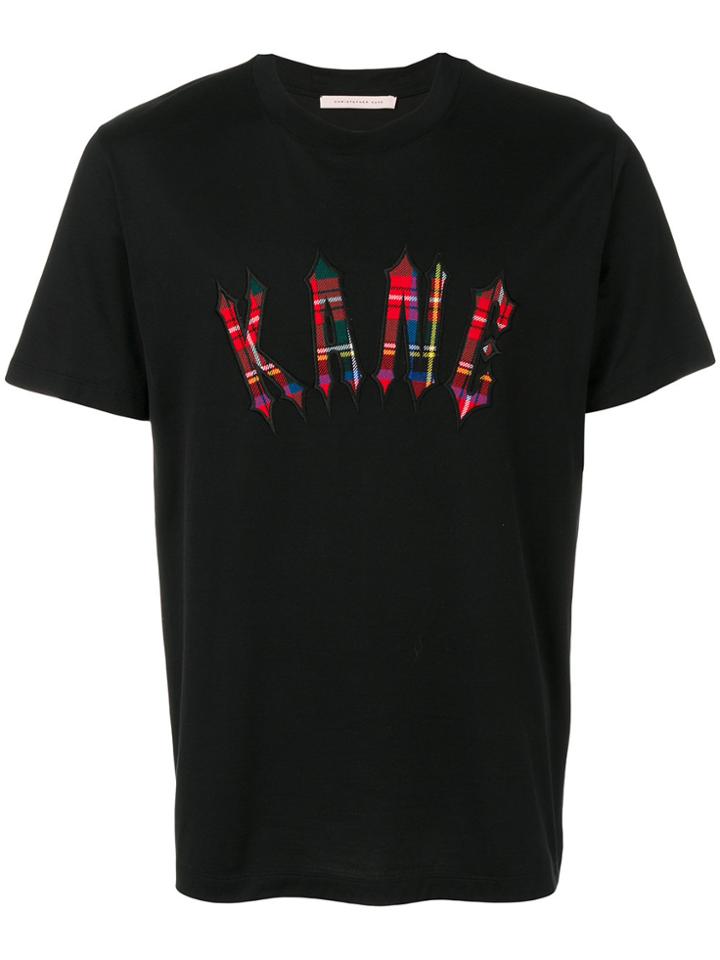 Christopher Kane Royal Stewart Tartan Kane T-shirt - Black