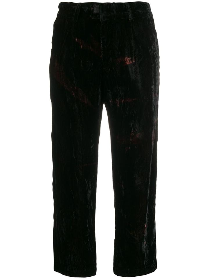 Collina Strada Collina Strada Xx614 Tie Dye Black Crushed Velvet