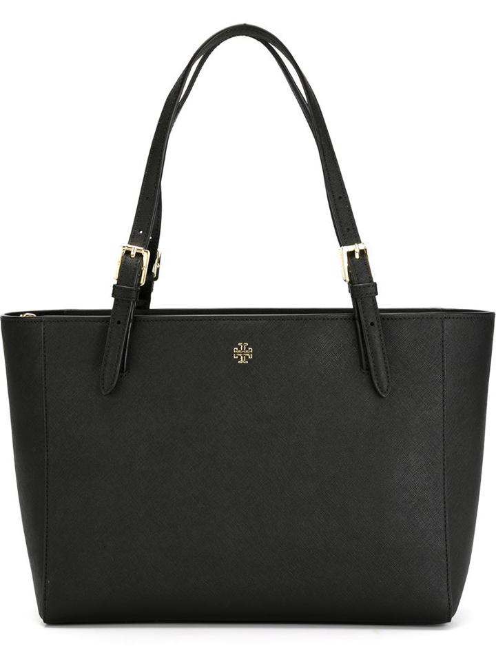 Tory Burch 'perry' Tote, Women's, Black, Leather