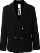 Bark Double-breasted Knit Coat