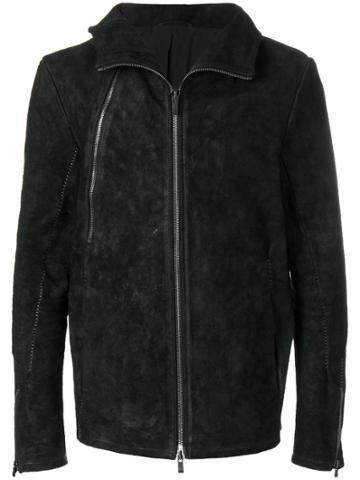 Incarnation Shearling Blouson Jacket - Black