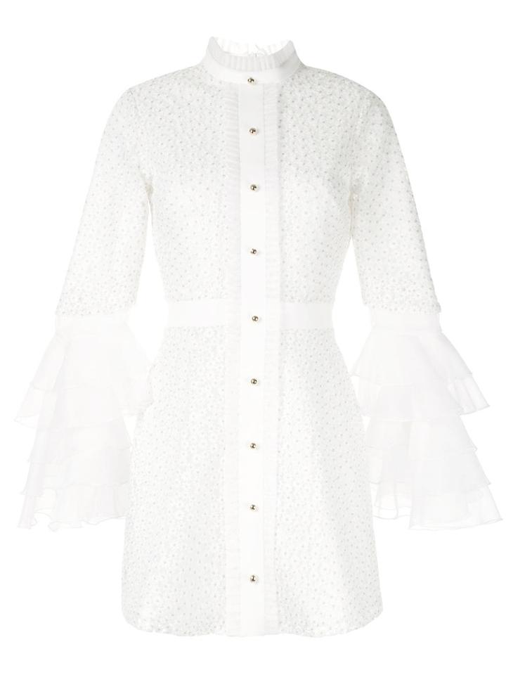Macgraw Embroidered Sincerity Dress - White