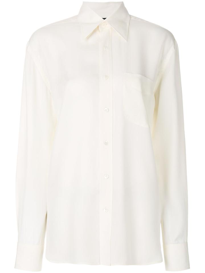 Tom Ford Crepe Shirt - Nude & Neutrals