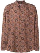 Our Legacy Patterned Oversized Shirt - Brown