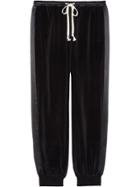 Gucci Logo Tag Cropped Trousers - Black
