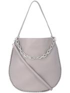 Alexander Wang Silver Chain Cross Body Bag - Grey