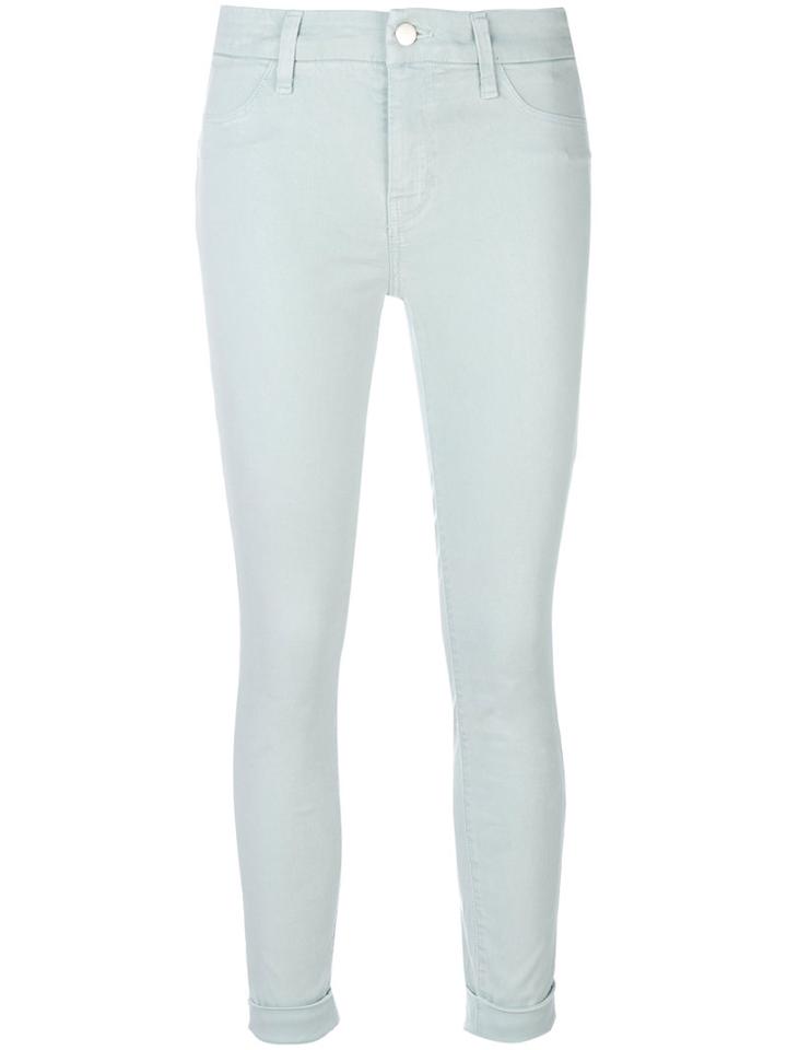 J Brand - Skinny Jeans - Women - Cotton/spandex/elastane/tencel - 26, Green, Cotton/spandex/elastane/tencel
