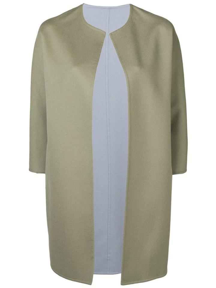Manzoni 24 Open Front Coat - Green