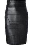 Dsquared2 Pencil Skirt, Women's, Size: 38, Blue, Leather