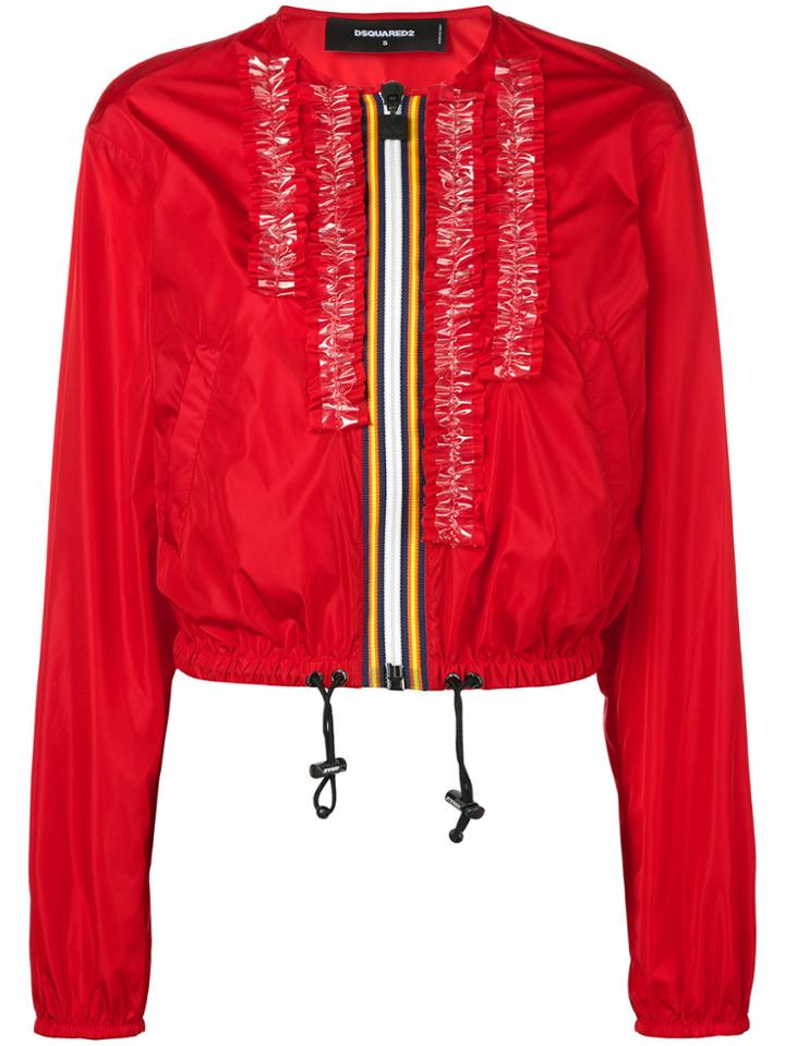 Dsquared2 Zipped Bomber Jacket