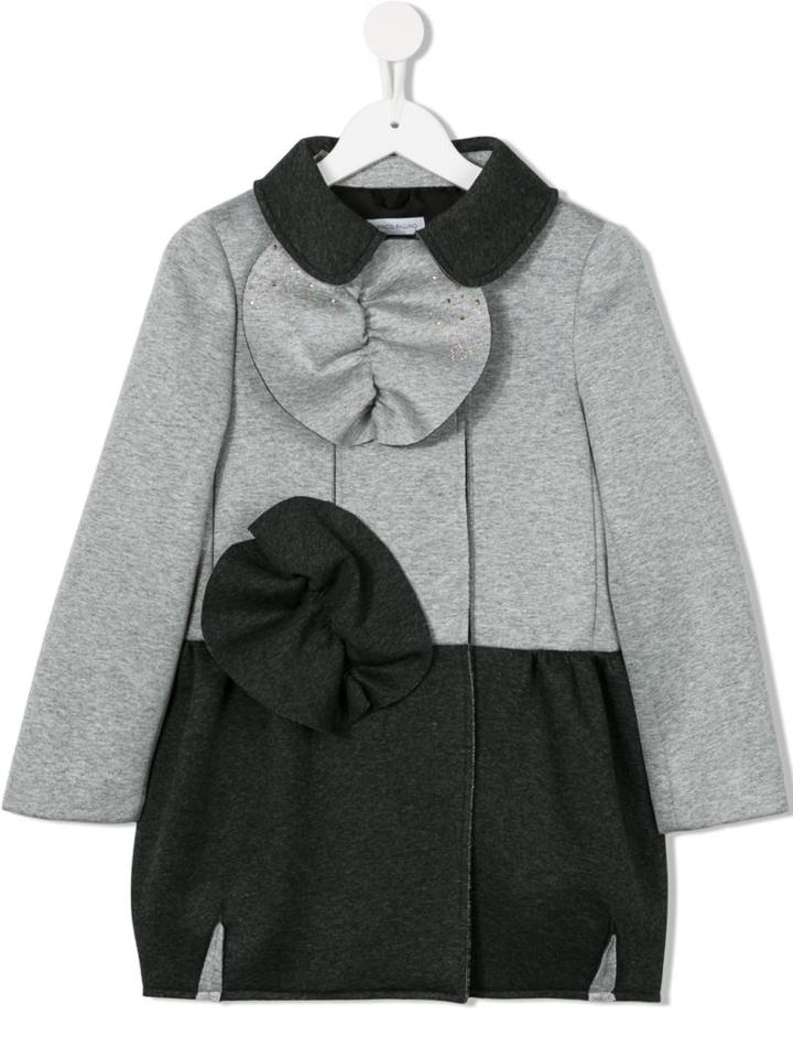 I Pinco Pallino Neoprene Jersey Coat, Girl's, Size: 10 Yrs, Grey