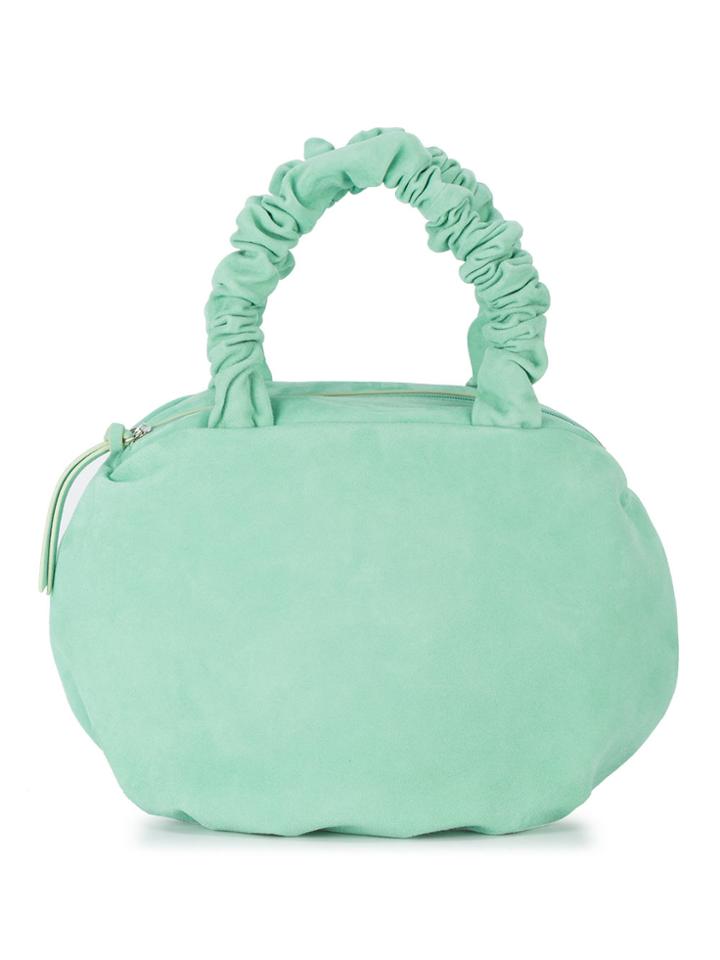 Maryam Nassir Zadeh Margarita Crinkled Handle Handbag - Green
