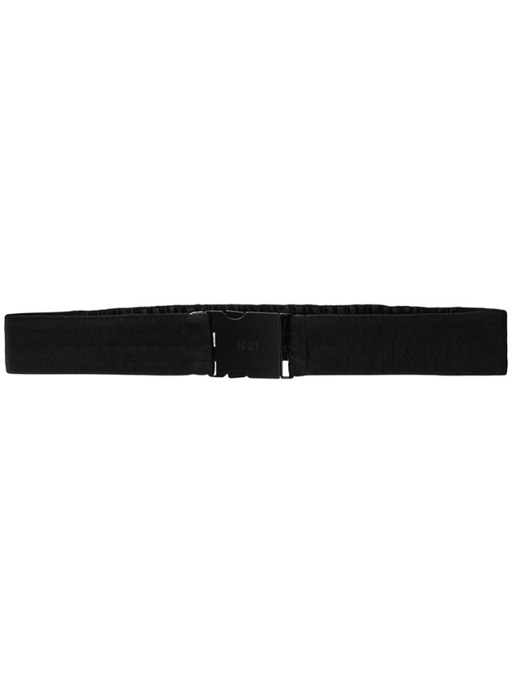 No21 Elasticated Belt - Black