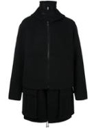Juun.j Layered Hooded Coat