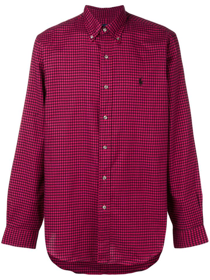 Polo Ralph Lauren Plain Button Shirt - Red