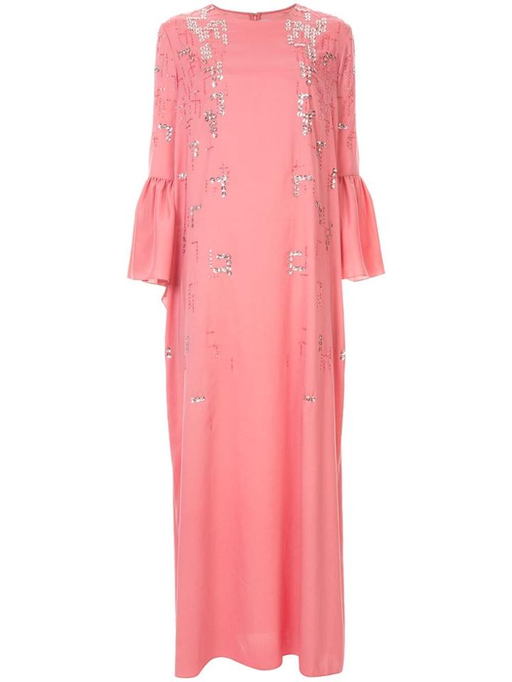 Rami Al Ali Sequin Embellished Dress - Pink