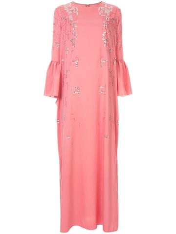 Rami Al Ali Sequin Embellished Dress - Pink