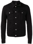 Dior Homme Destroy Denim Jacket, Men's, Size: 50, Black, Spandex/elastane/cotton