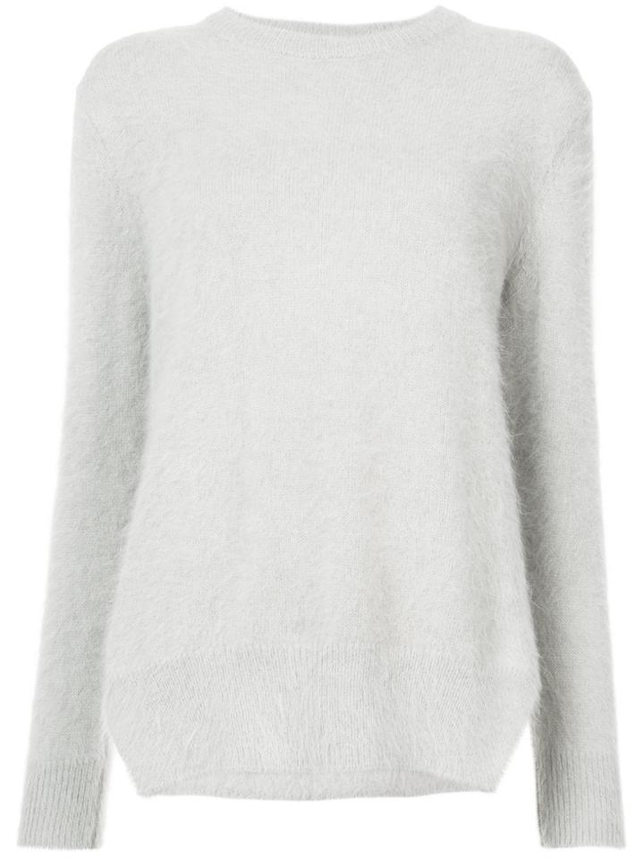 Yigal Azrouel Round Neck Sweater - Grey
