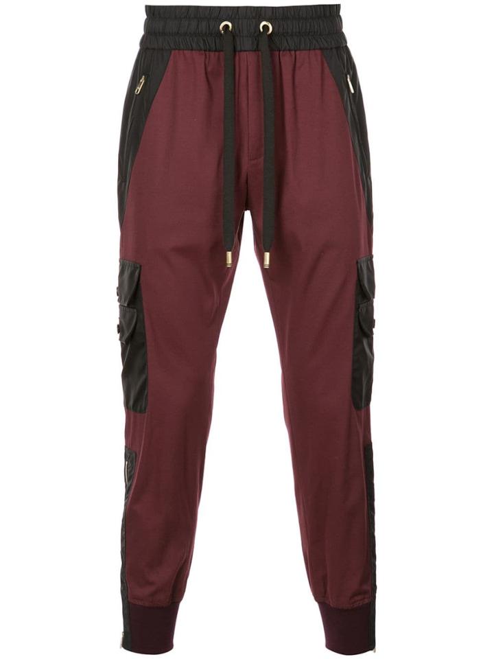 Dolce & Gabbana Regular Track Trousers - Red