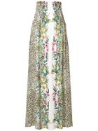 Liu Jo Safari Flowers Skirt - Multicolour