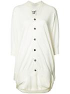 Junya Watanabe Comme Des Garçons - Draped Cardigan - Women - Wool - S, Women's, White, Wool