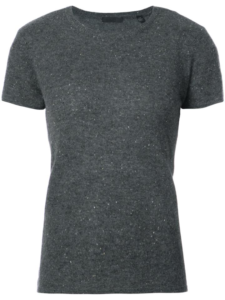 Atm Anthony Thomas Melillo Knitted T-shirt - Grey