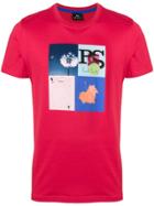Ps Paul Smith Graphic Print T-shirt - Red