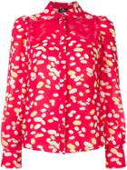 Elisabetta Franchi Macaron Print Shirt - Red