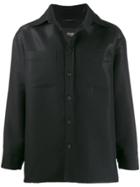 Fendi Oversized Shirt-style Jacket - Black