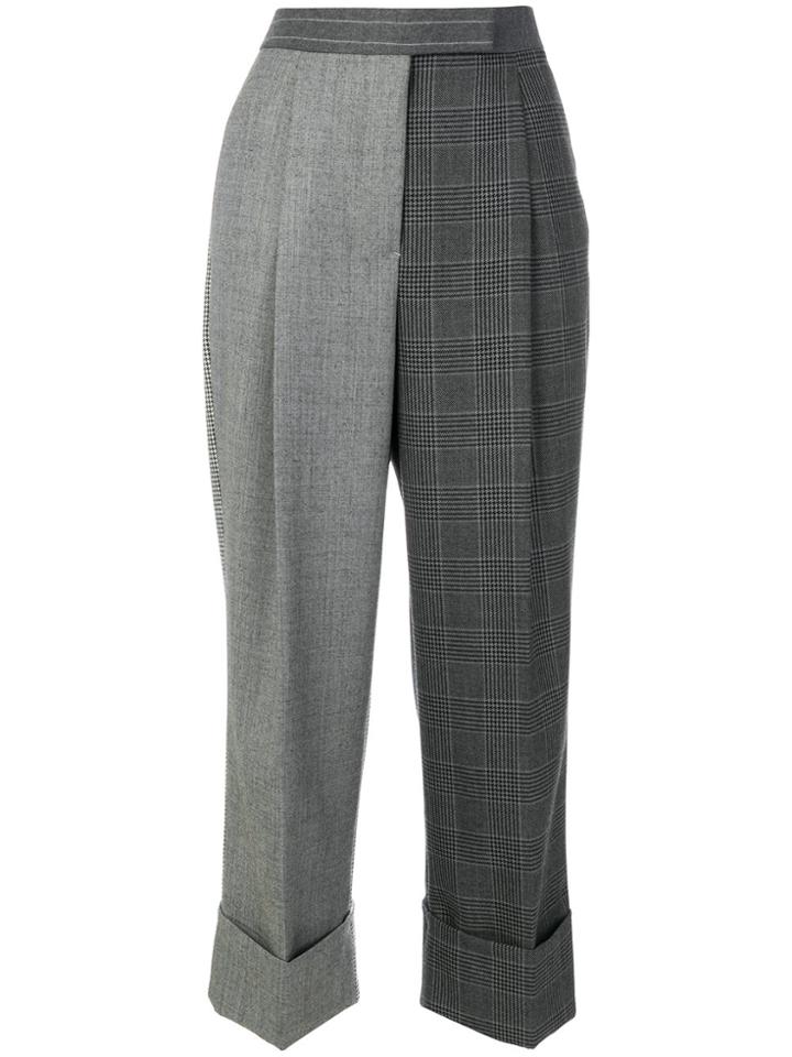 Thom Browne Patchwork Trousers - Black