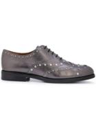 Coach Tegan Oxford Shoes - Grey