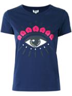 Kenzo - Eye T-shirt - Women - Cotton - Xs, Women's, Blue, Cotton