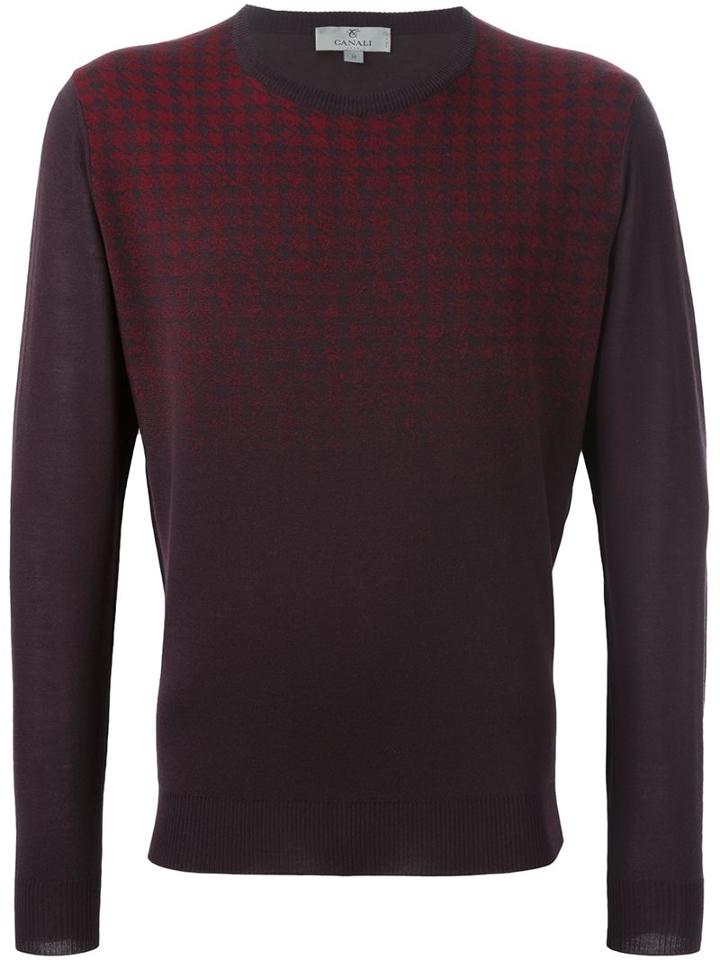 Canali Gradient Effect Jumper