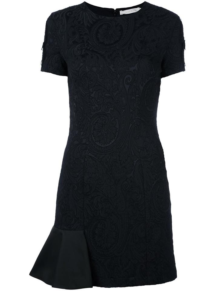 Amen Jacquard Mini Dress, Women's, Size: 42, Black, Polyamide/polyester/glass