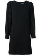 Cotélac Longsleeved Shift Dress, Women's, Size: 3, Black, Polyester