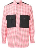 Education From Youngmachines Checked Shirt - Red