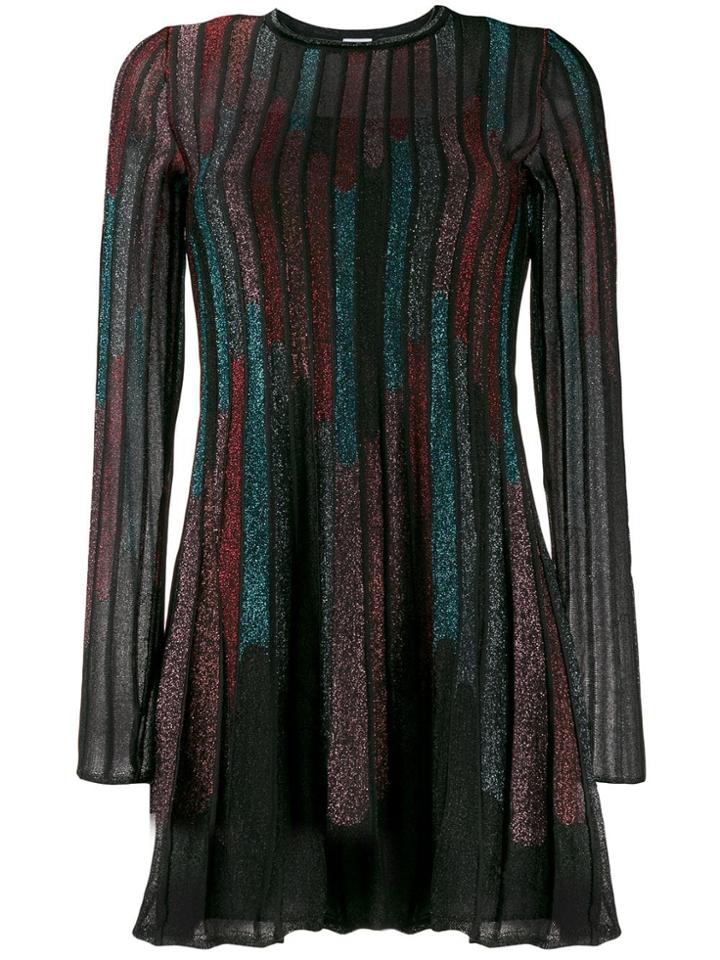 M Missoni Glitter A-line Dress - Red